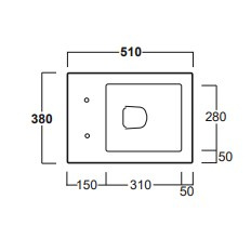 SIMAS Frozen Miska Wc Wisząca FZ 18