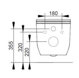CERAMICA DOLOMITE S.P.A. Alba Miska Wc D502501
