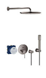 GROHE Essence Essence Pgc 7 Zestaw , Hard Graphite (35600000+24058a01+26066a00+27057a00+27074a00+28362a00+264 7/ESSENCE A01