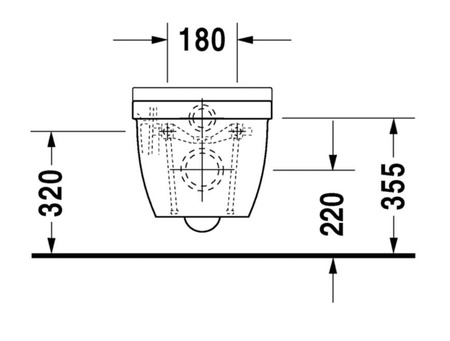 DURAVIT Starck 3 Miska Wc Z Deską 42250900A1