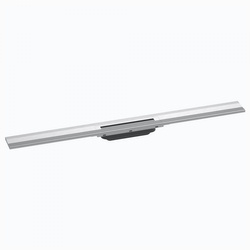 HANSGROHE Raindrain Element Zewnętrzny Odpływu Liniowego 900, Przyścienny - Stal Szlachetna Szczotkowana 56052800