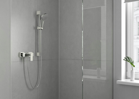 Hansgrohe Vernis Blend 26275000 – zestaw prysznicowy ścienny Vario, chrom