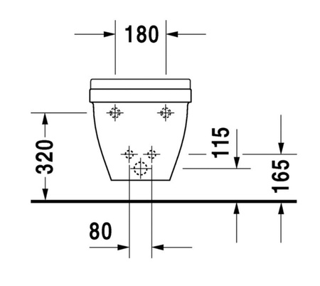DURAVIT Starck 3 Bidet 2280150000