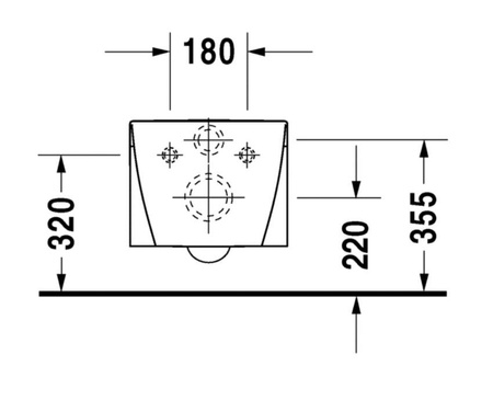 DURAVIT Starck 2 Miska Wc 2534090000