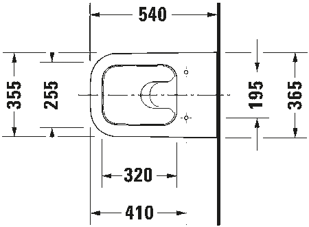 DURAVIT Happy D Miska Wc 2221090000