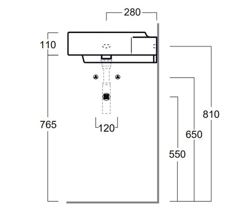 SIMAS Flow Umywalka FL 24