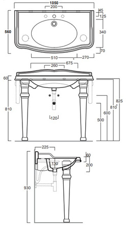 SIMAS Arcade Simas Arcade - Umywalka 105 AR 874