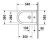 DURAVIT Starck 3 Bidet 2280150000