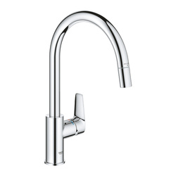 GROHE Bauedge Bateria Kuchenna Z Wyciąganą Wylewką  30536000