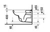 DURAVIT D-code Miska Wc  25350900002