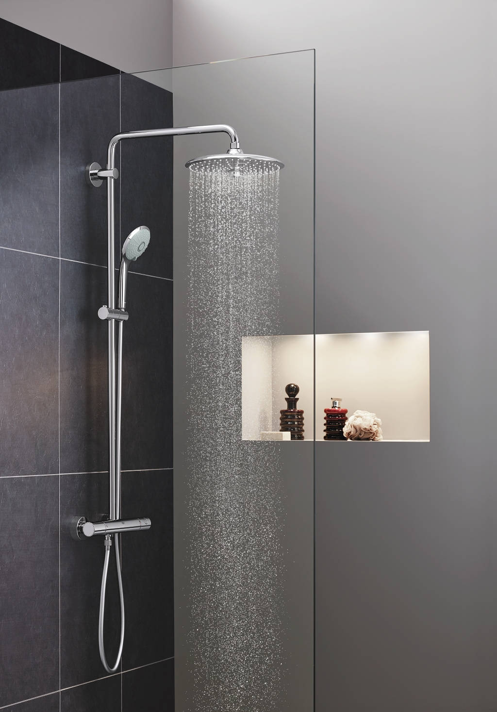GROHE Euphoria 27296003 – system prysznicowy z termostatem, chrom