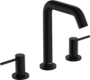 HANSGROHE Tecturis S Bateria Umywalkowa 3 Otworowa - Czrny Mat  73330670