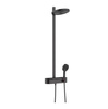 HANSGROHE Pulsify Zestaw Prysznicowy Z Termostatem - Czarny Mat  24240670