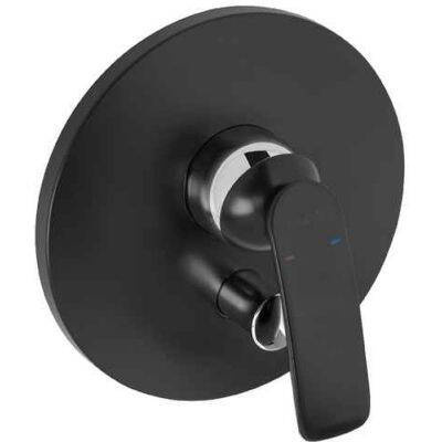 KLUDI Balance Bateria Wannowo Prysznicowa , Element Zewnętrzny - Czarny Mat 526508775