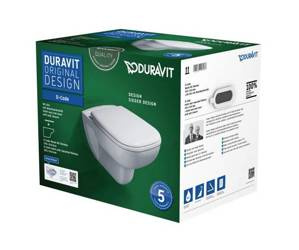 Duravit D-code - Zestaw Wc Miska Rimless Z Deską