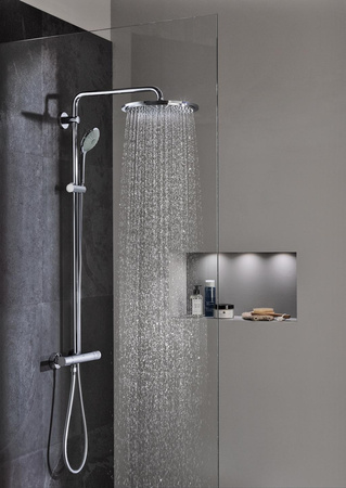 GROHE Euphoria Euphoria 310 - Zestaw Prysznicowy Z Termostatem - Brushed Hard Graphite (grafit Szczotkowany) 26075AL0