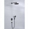 HANSGROHE Wallstoris Zestaw Prysznicowy Podtynkowy Termostatyczny - Czarny Mat  27961670