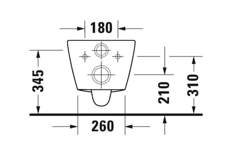 Duravit D-neo - Miska Wc Wisząca 48 Cm
