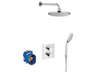 GROHE  Grohtherm 3000 Cosmopolitan Zestaw Prysznicowy Z Deszczownicą Rainshower 210 34408000