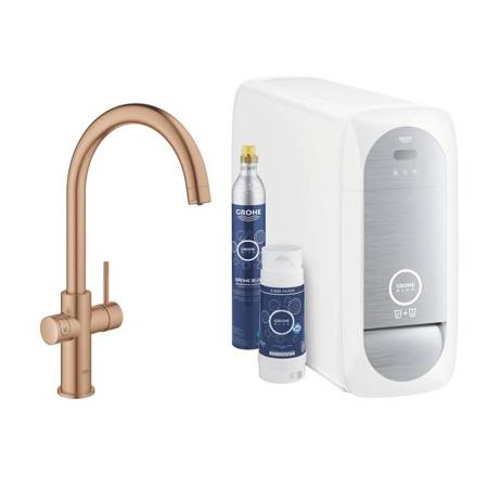 GROHE Blue Bateria Kuchenna Z Wylewką W Kształcie C 31455DL1