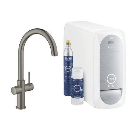 GROHE Blue Grohe Blue - Bateria Kuchenna Kol.brushed Hard Graphite 31455AL1