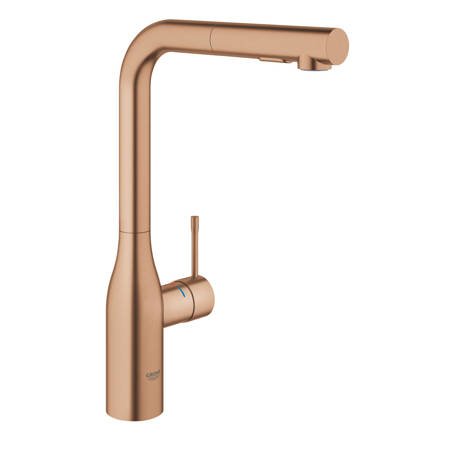 GROHE Essence K. Jednouchwytowa Bateria Kuchenna - Brushed Warm Sunset (różowe Zloto Szczotkowane) 30270DL0