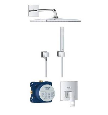 GROHE Eurocube Podtynkowy Zestaw Prysznicowy Z Deszczownicą 25238000