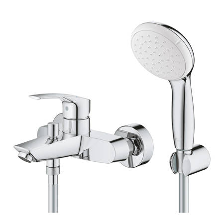 GROHE Eurosmart Eurosmart - Bateria Wannowa Z Zestawem Prysznicowym 33302003