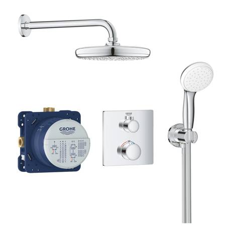 GROHE Grohtherm Zestaw Prysznicowy Termostatyczny Podtynkowy 34729000