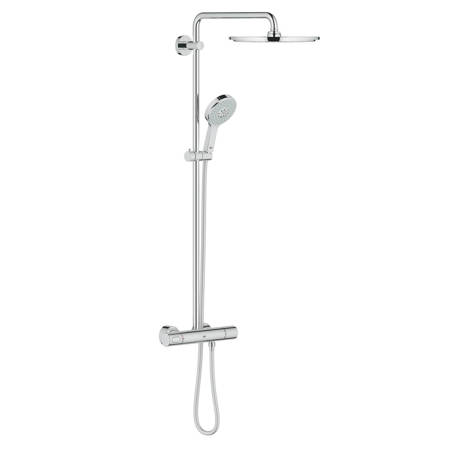 GROHE Rainshower Zestaw Prysznicowy Z Termostatem Do Montażu Ściennego 27968001